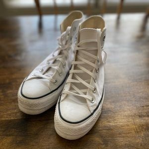 Converse Chuck Taylor platform Hi tops